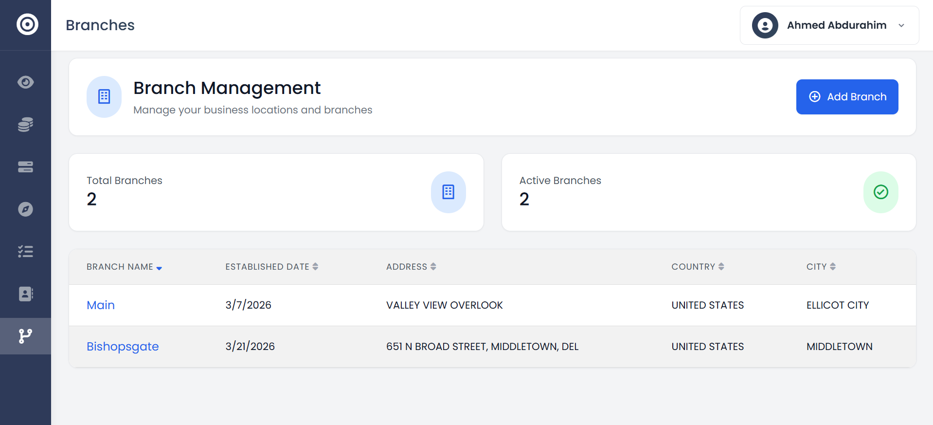 Obsidyun multi-location management